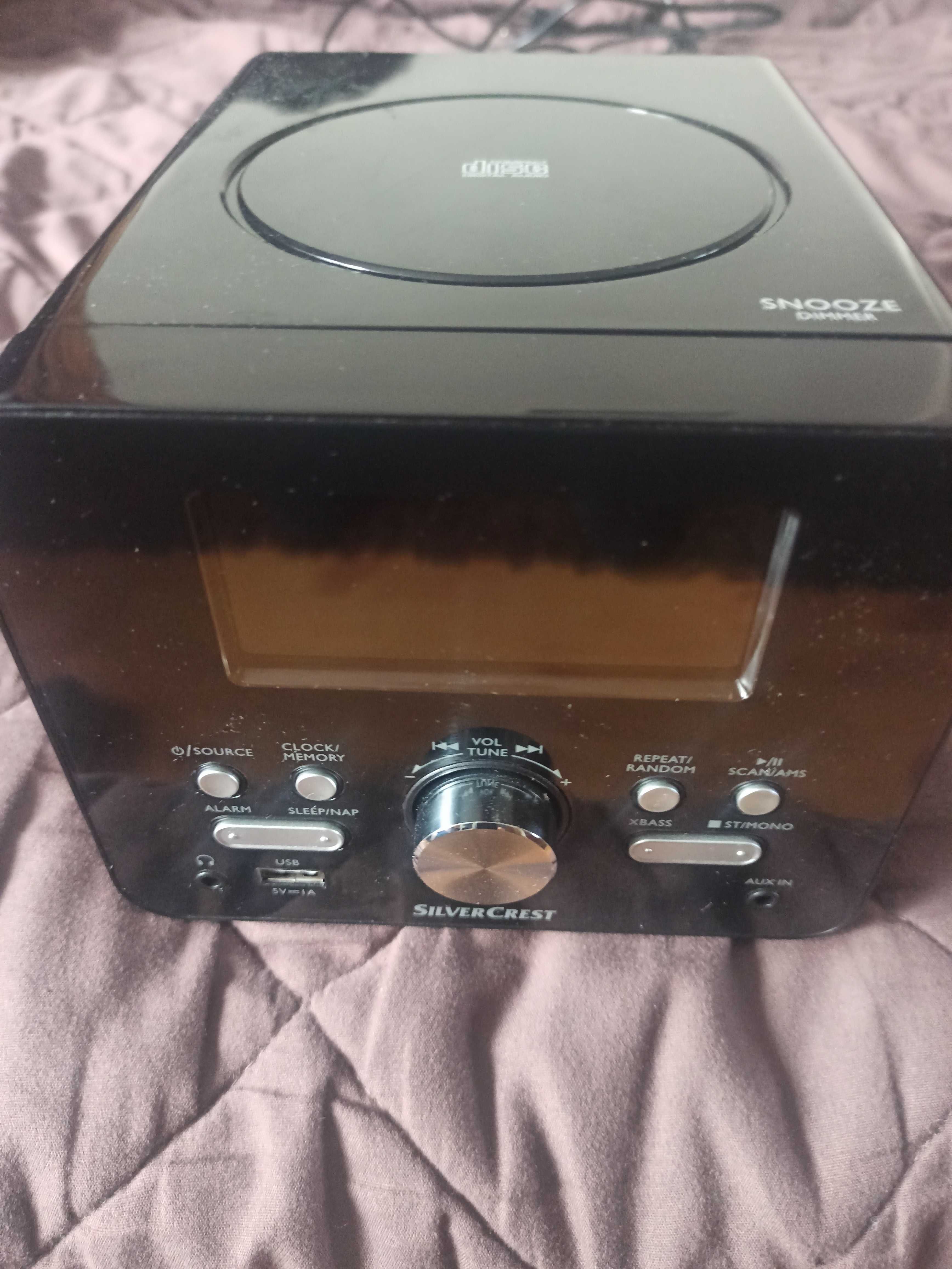 Radio cd aux budzik Silvercrest