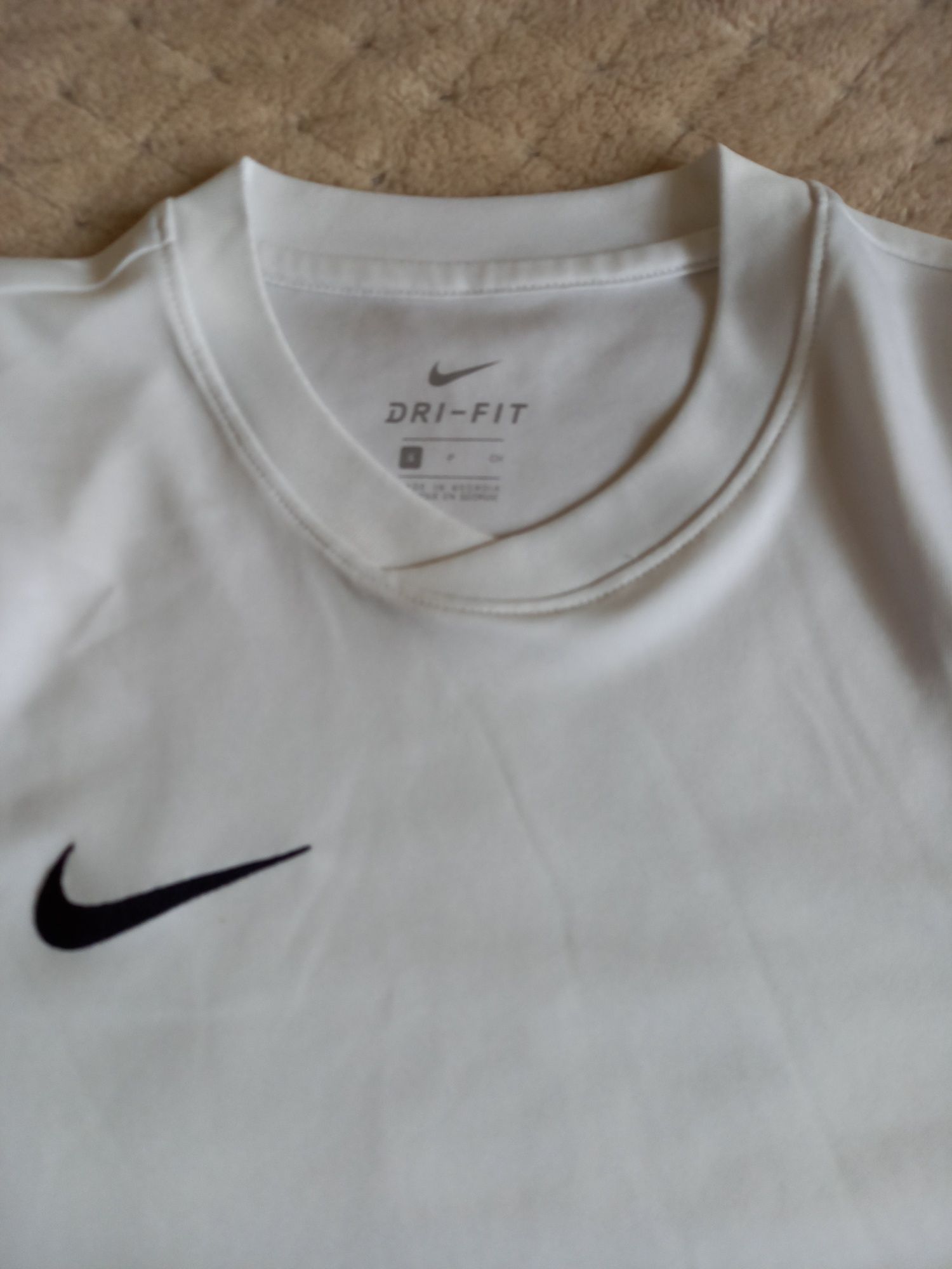 Koszulka chłopięca treningowa, sportowa, piłkarska Nike