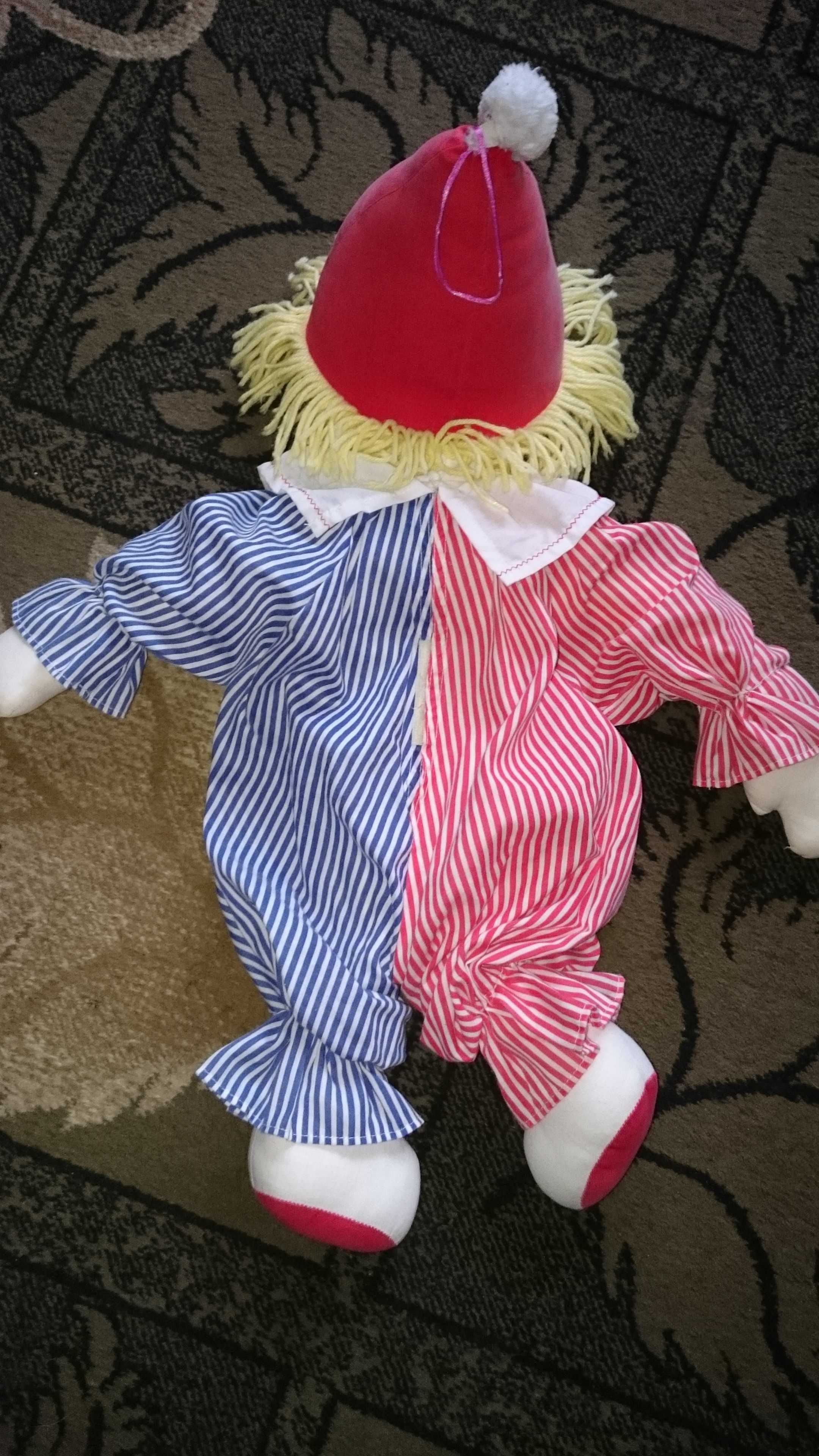 Игрушка "Клоун" мягкая набивная 60см