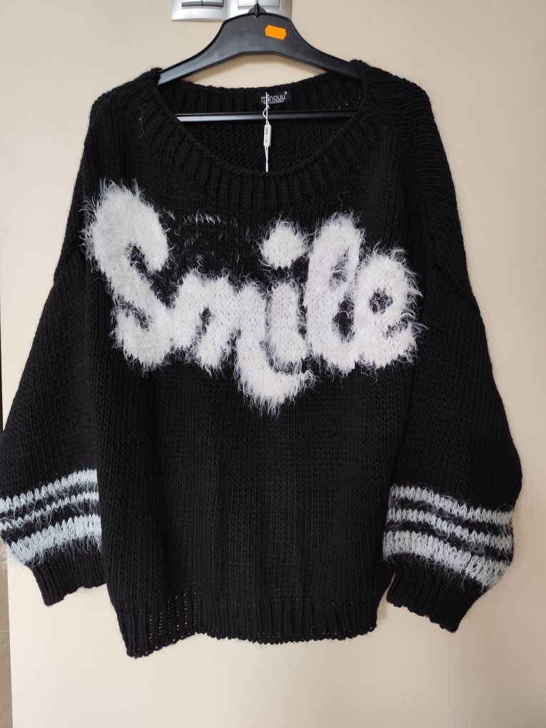 Minouu sweterek sweter oversize uniwersalny Nowy
