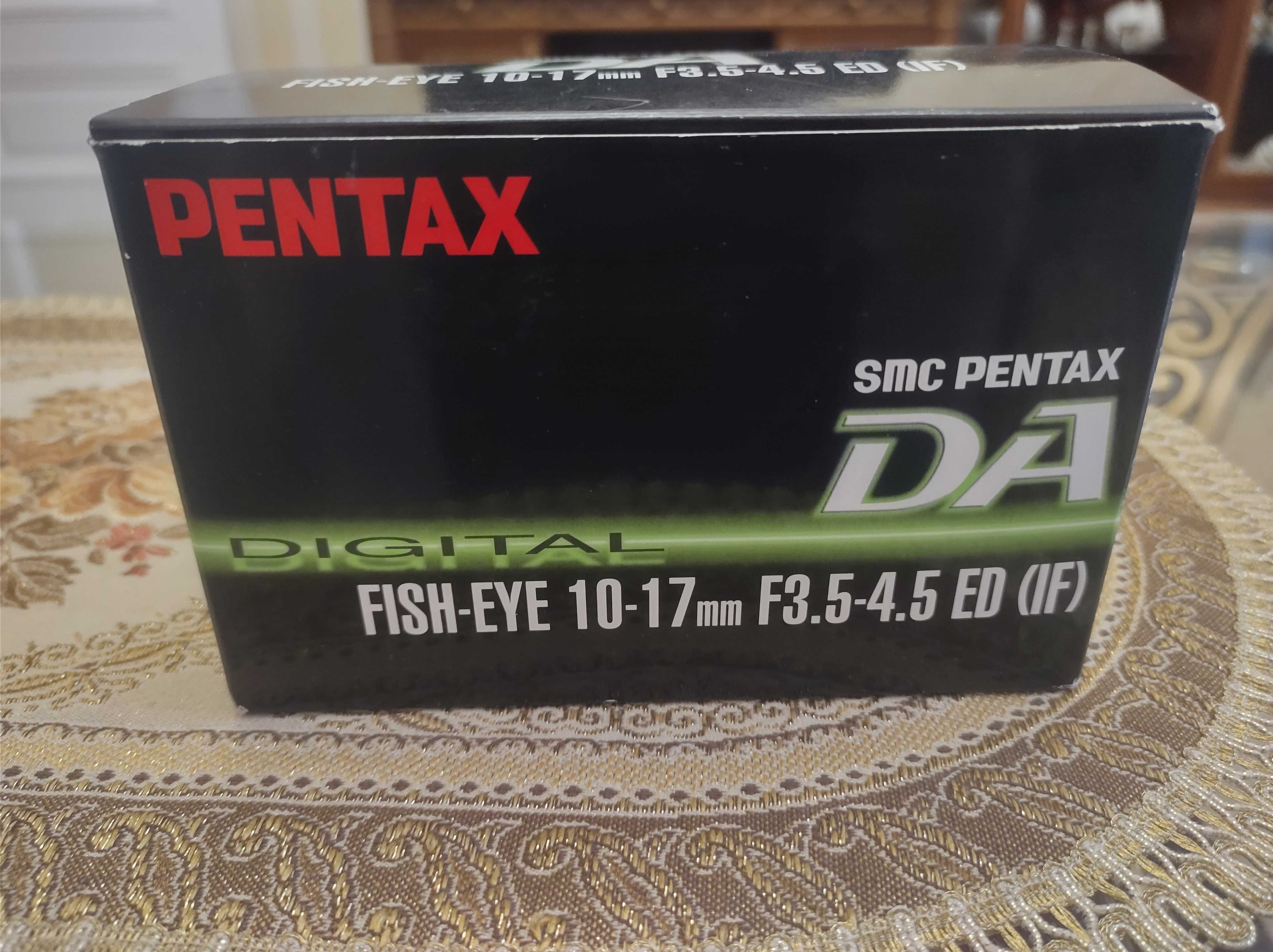 Об'єктив Pentax 10-17mm f/3.5-4.5 IF SMC DA ED Fish-Eye