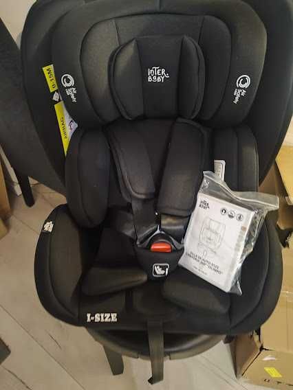 Interbaby  fotelik samochodowy Isofix  iSize 0-36 kG OBROTOWY NOWY