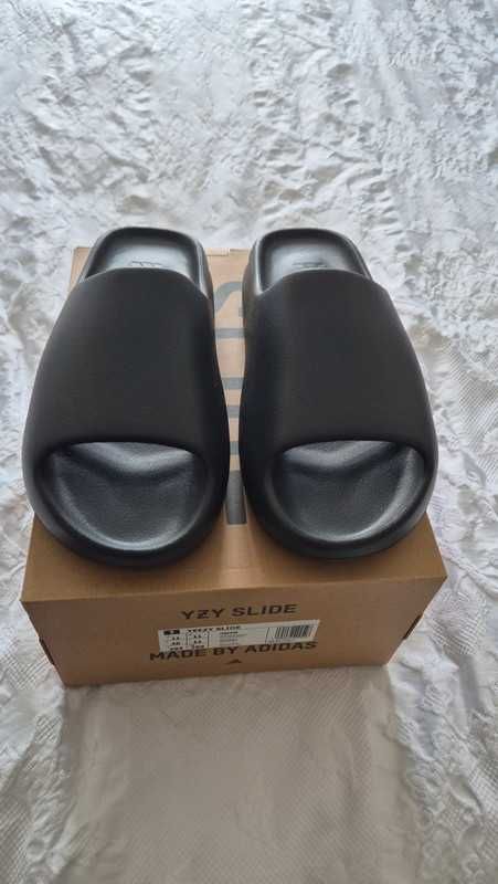 *NoweAdidas YeezySlideBlackButy*Prawdziwy strzał 37
