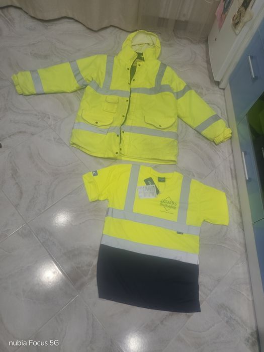 Куртка зимова тепла світлоовідбивна отражающая света