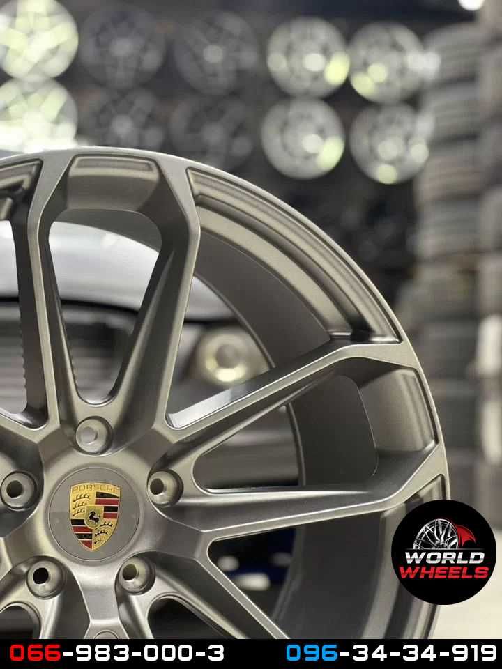 Диски R21 5x130 Porsche Cayenne Coupe GTS разноширокие
