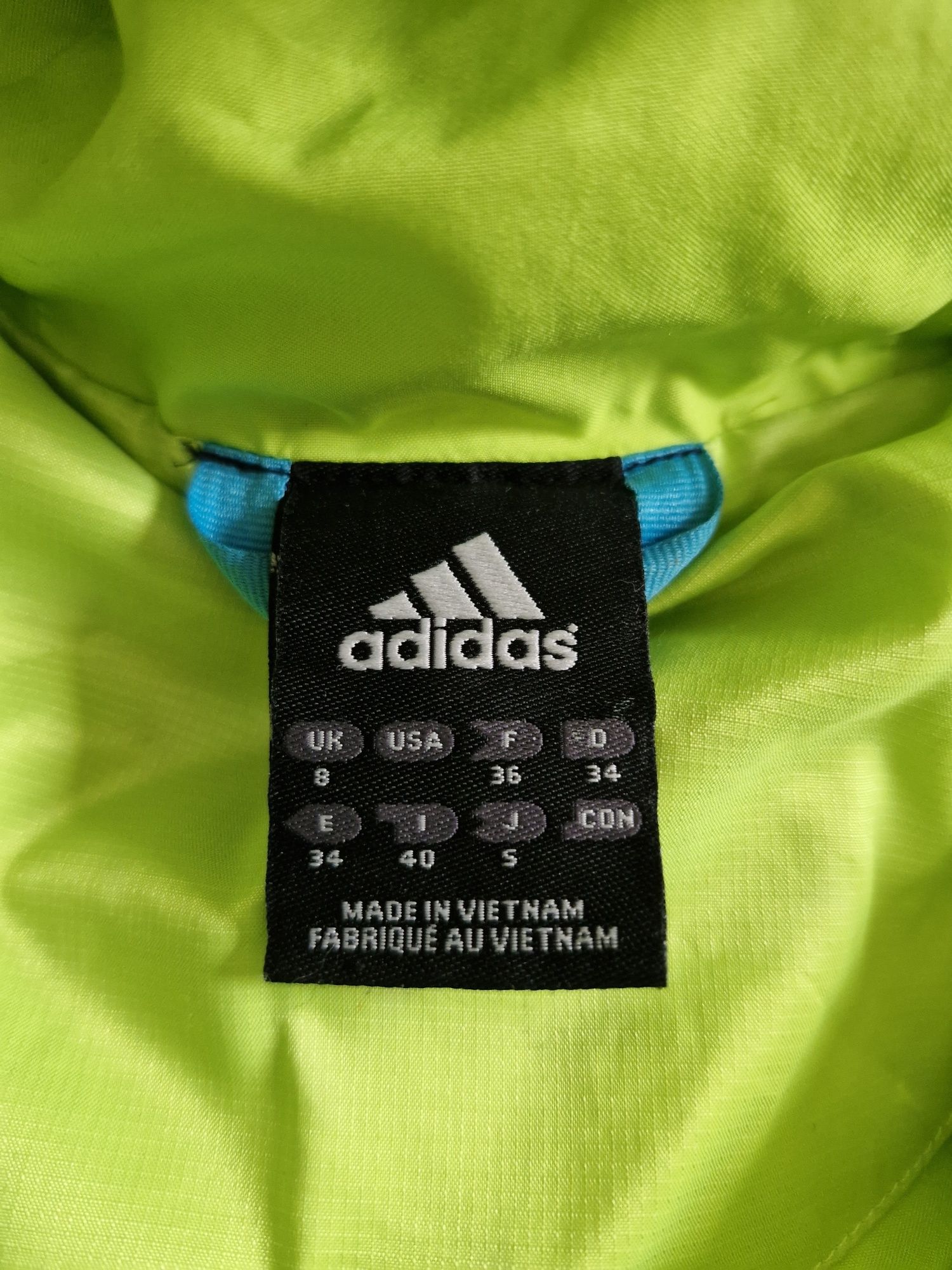 Пуховик Adidas жіночий , куртка пухова 36, S розмір