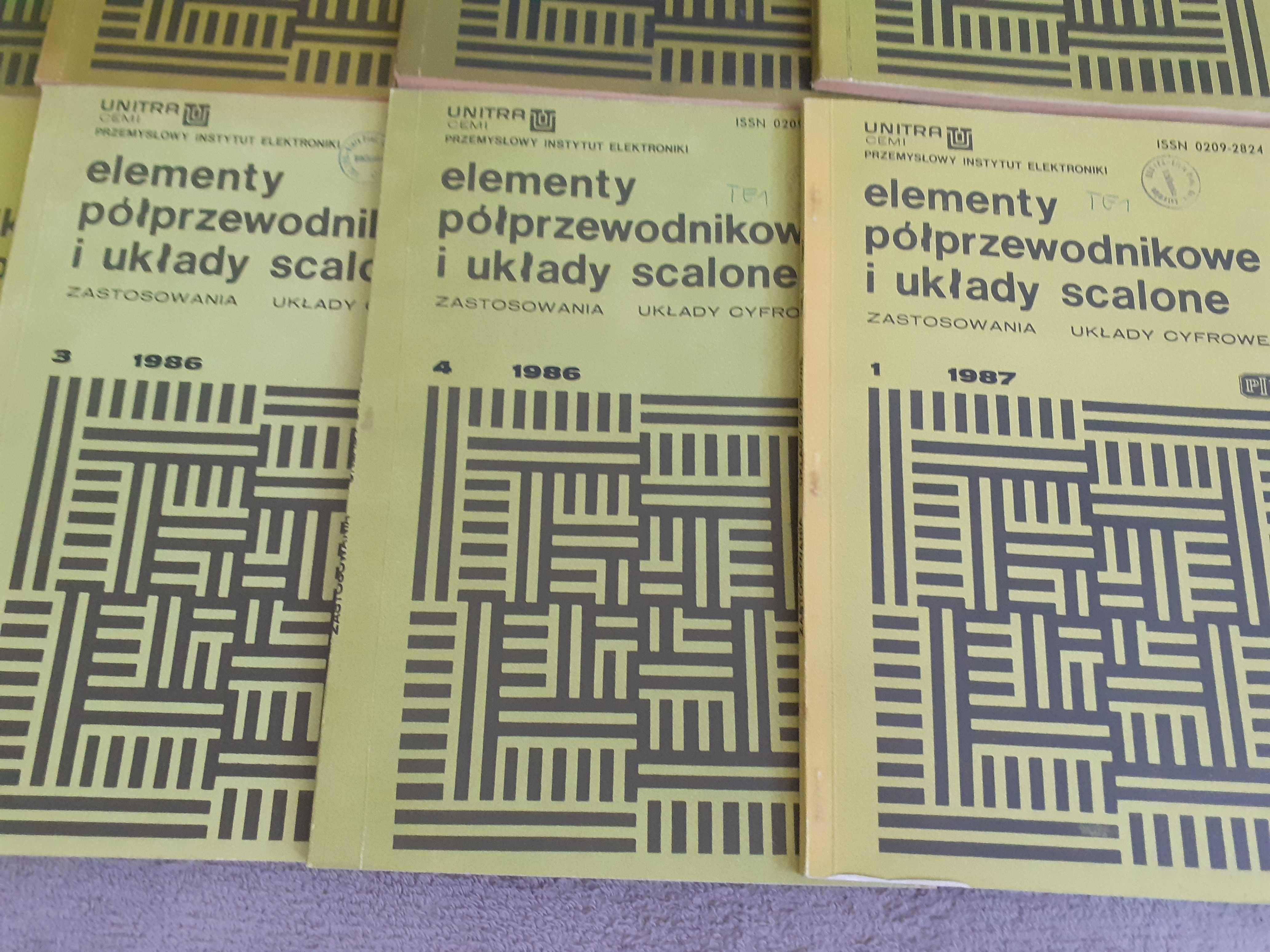 Elementy półprzewodnikowe cyfrowe CEMI 10 szt. 1982-87