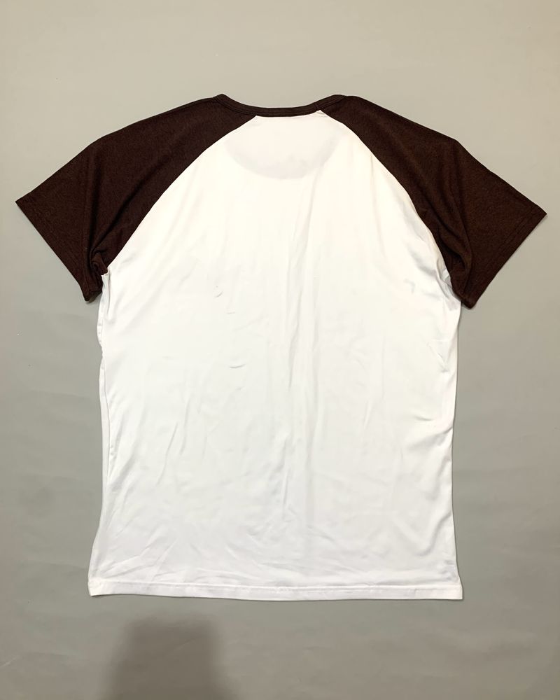 T-shirt Harajuku Lovers – Branco e Castanho – Tamanho L