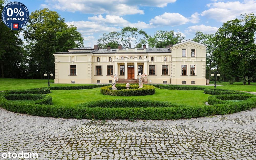 Prestiżowa rezydencja z basenem i zabytkowym parkiem | Cieszanowice.