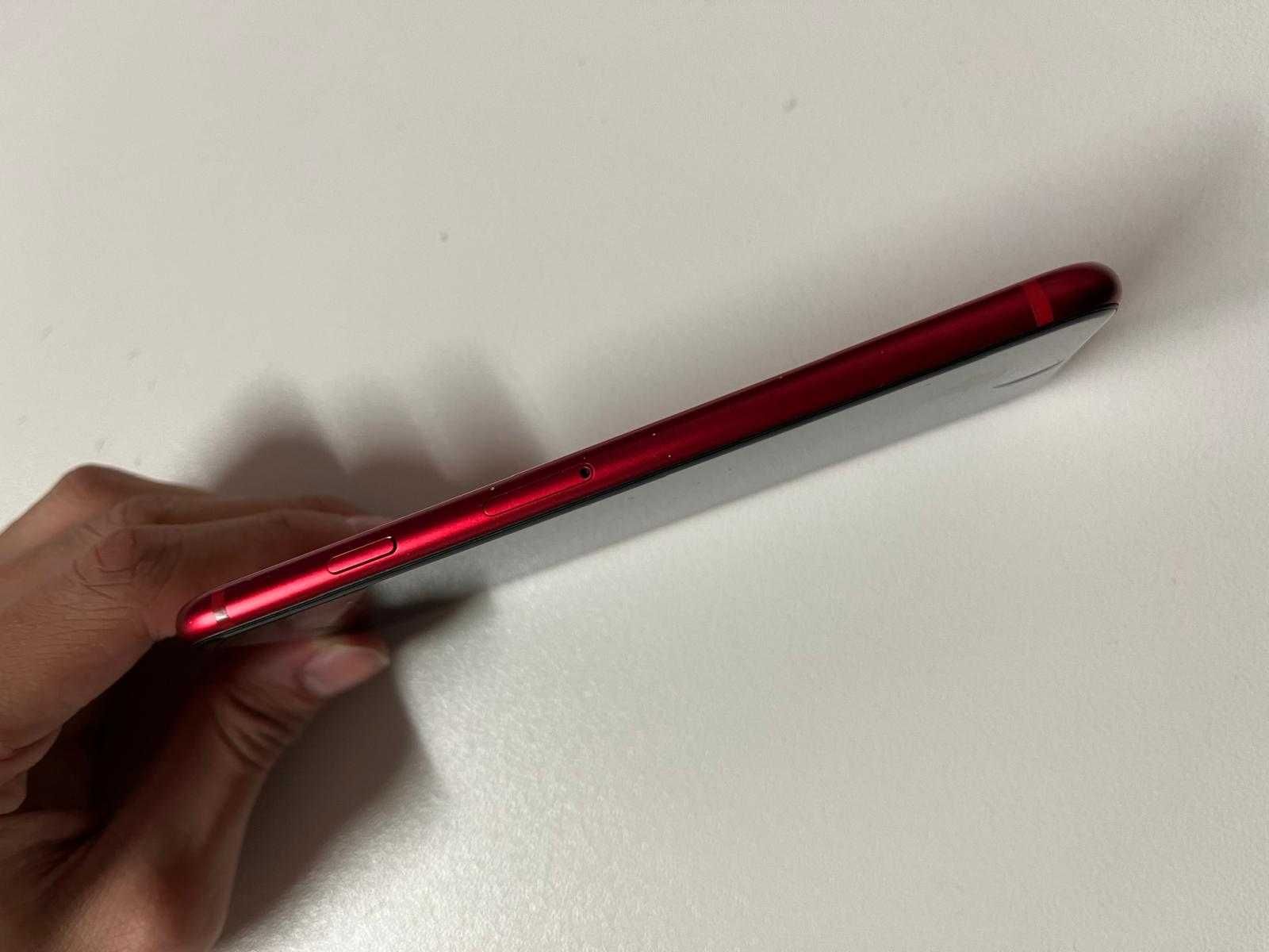 iPhone SE 2020, Vermelho, 128 GB Desbloqueado em perfeito estado