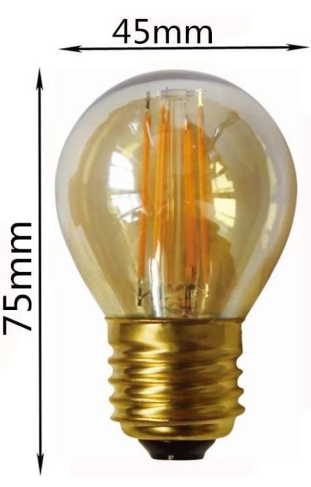 Żarówka LED, zabytkowe zarówki Edison LED E27,