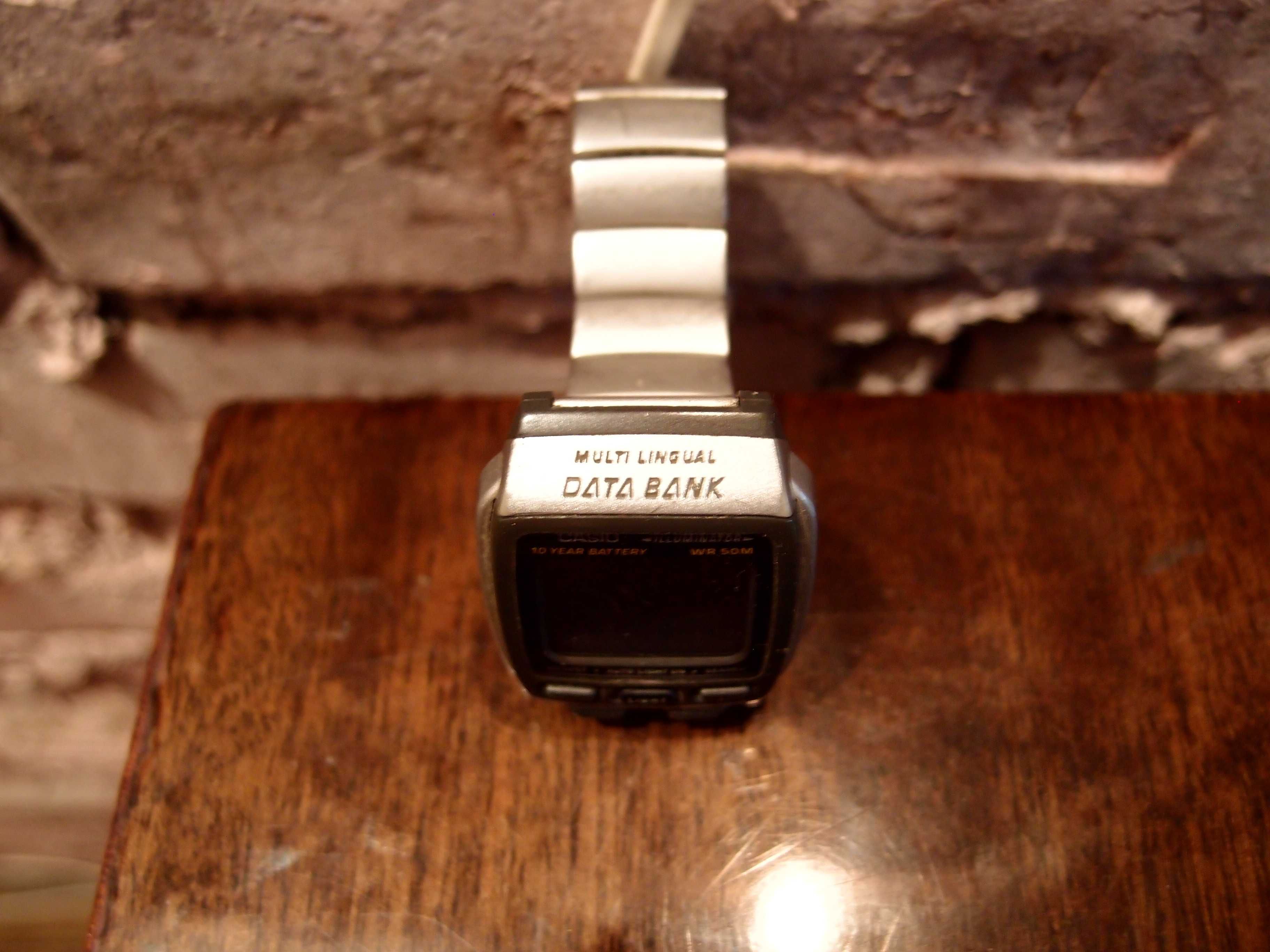 zegarek Casio DB-37H Data Bank produkcja z 2010r
