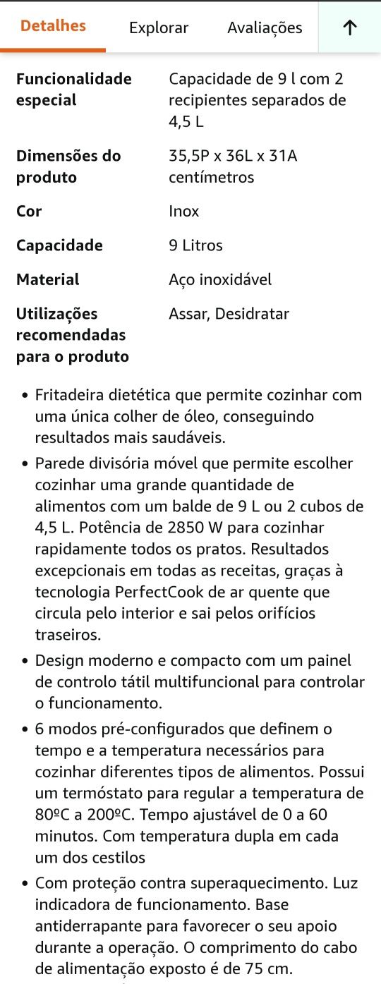 Airfryer Cecotec 9 Litros!!