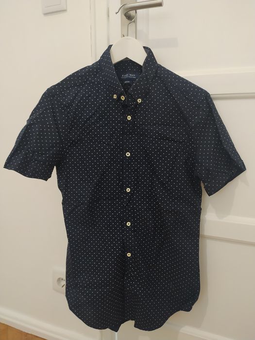 Camisa Padrão Bolinhas Homem Zara