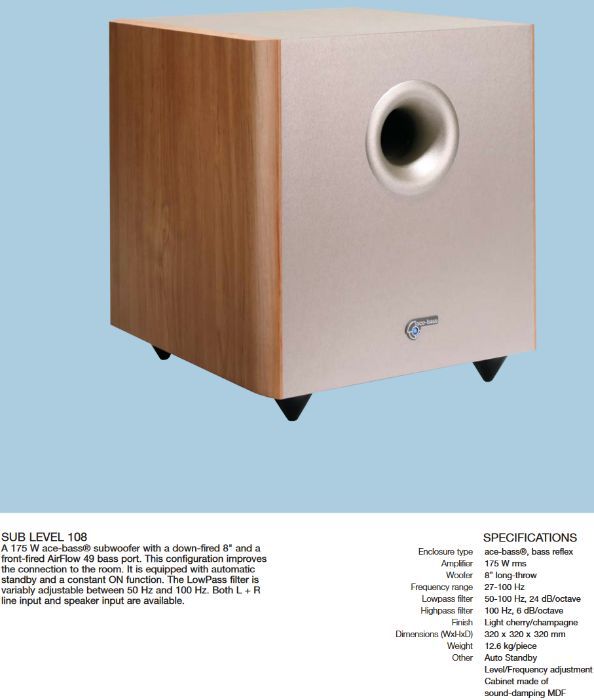 Акустическая система 5.1 Audio Pro AB Швеция.