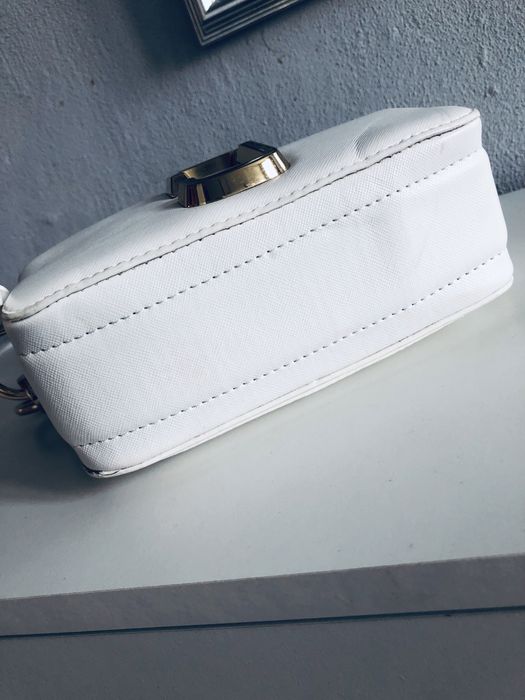 Torebka listonoszka Marc Jacobs The Snapshot biała