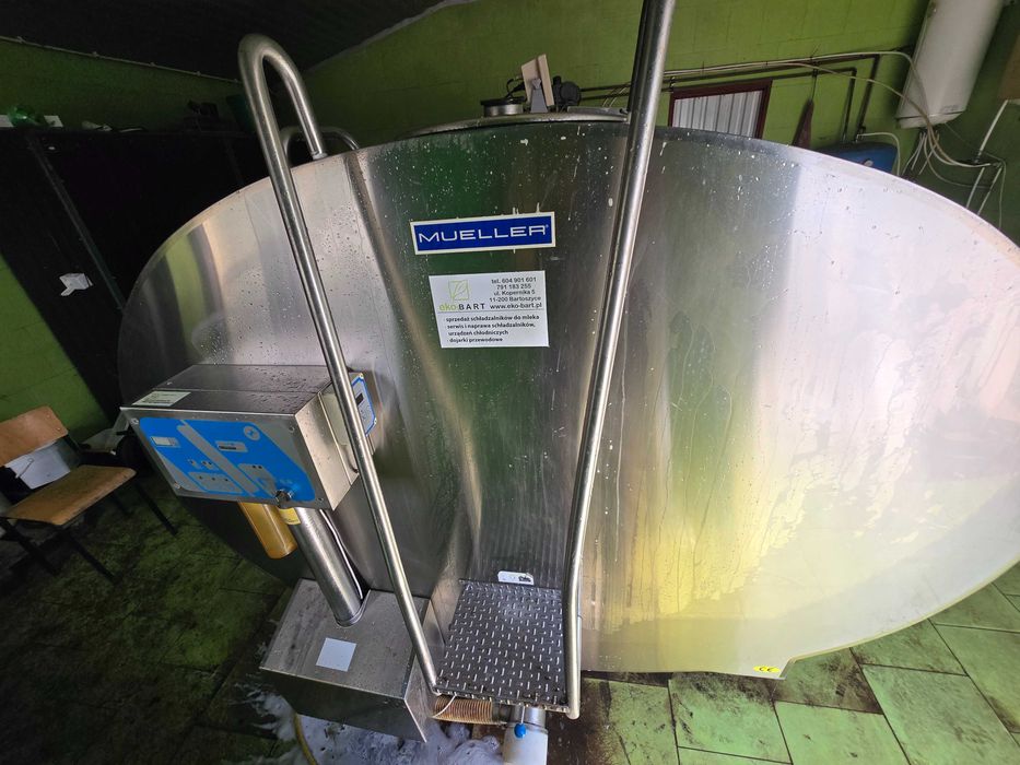 Zbiornik Mueller 8000l + odzysk + waga