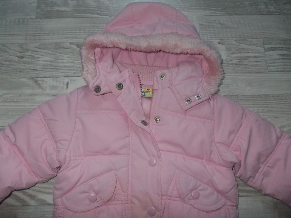 Kurtka zimowa z kapturem 92 / 18-24 m (160)