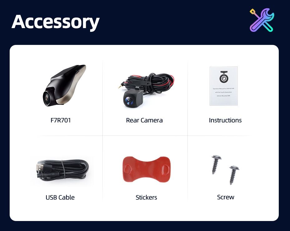 Kit Dashcam FullHD e câmara traseira ADAS Dupla gravação novo