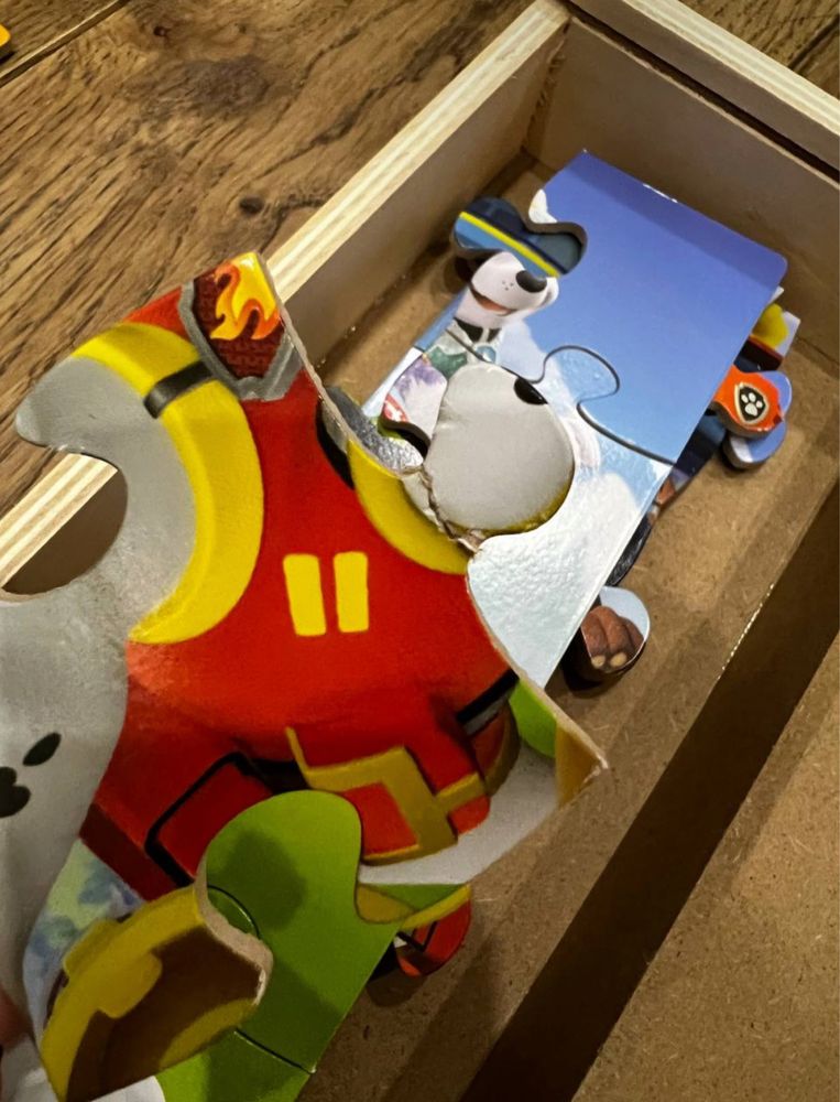 Набір пазлів Paw Patrol Щенячий патруль дерев’яні пазл