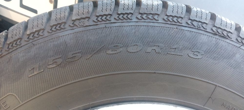 Opony z felgami dębica 155/80/13 koła do yaris