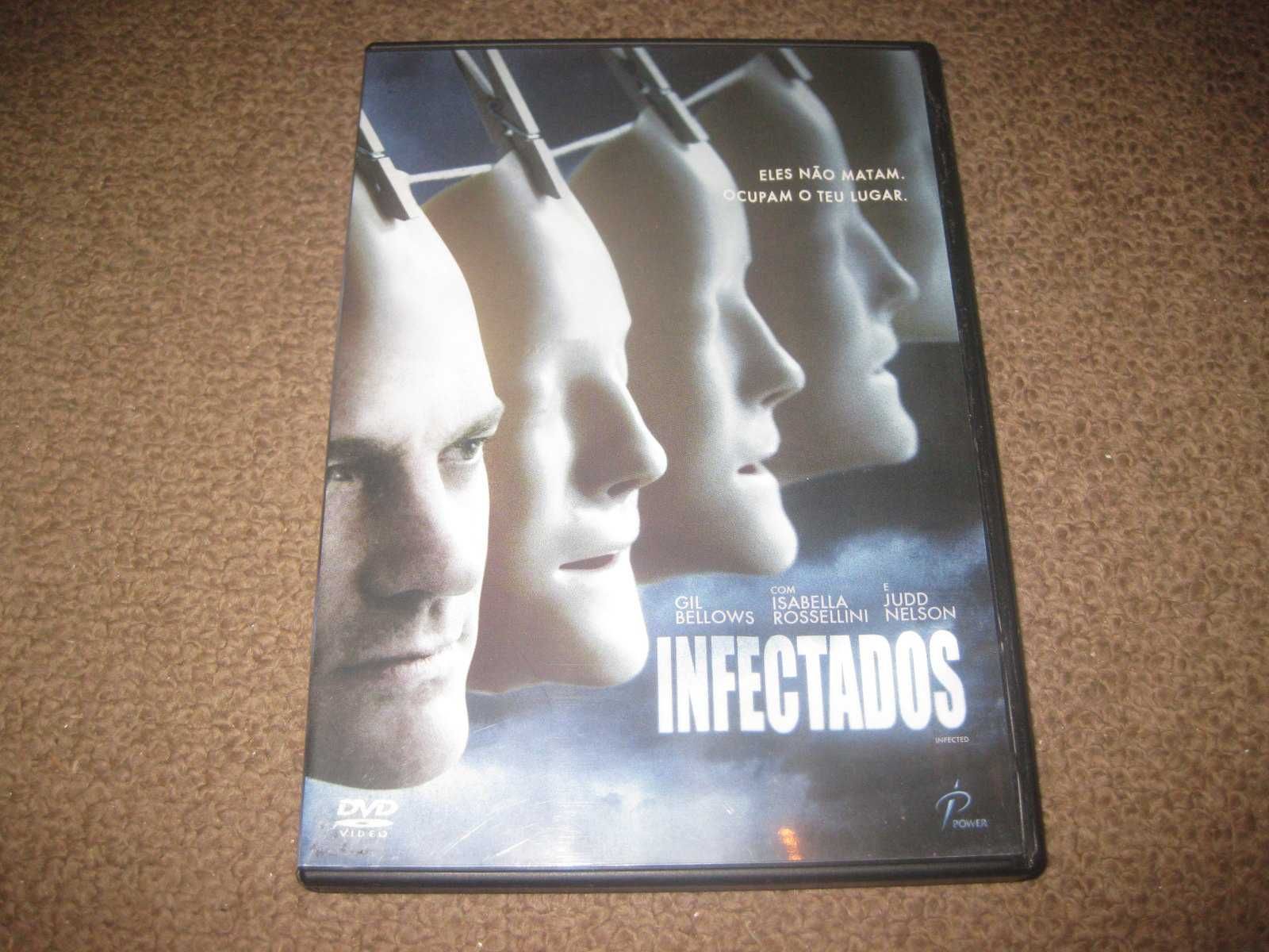 DVD "Infectados" com Isabella Rossellini/Raro!