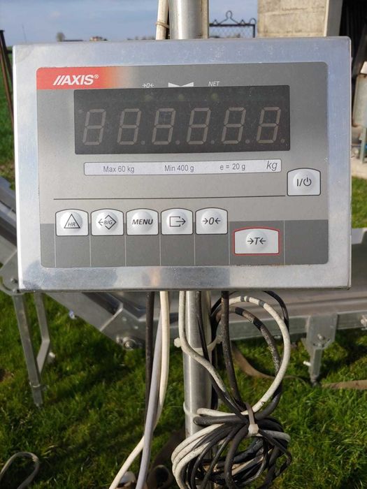 podajnik drobiu z wagą pakowarka paczkarka wagodzielarka DROMASZ PT-1