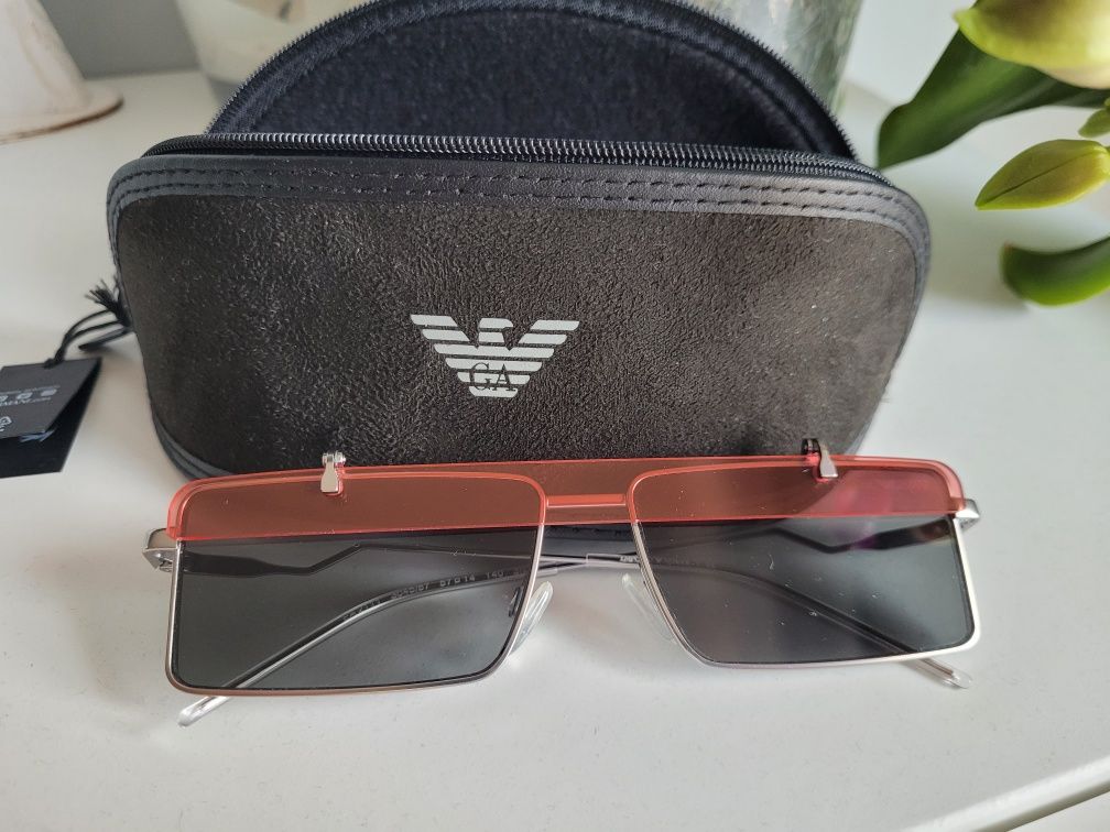 Emporio Armani stylowe okulary