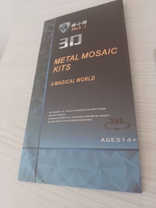 Model perkusja metalowa do składania