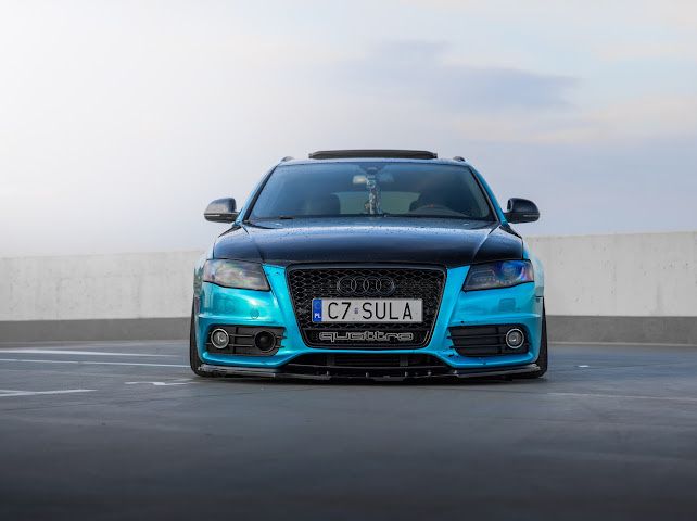 AUDI A4 B8 3,0 TDI Quattro 300+hp 3x S-line AIR RIDE  MAXTON ROTIFORM