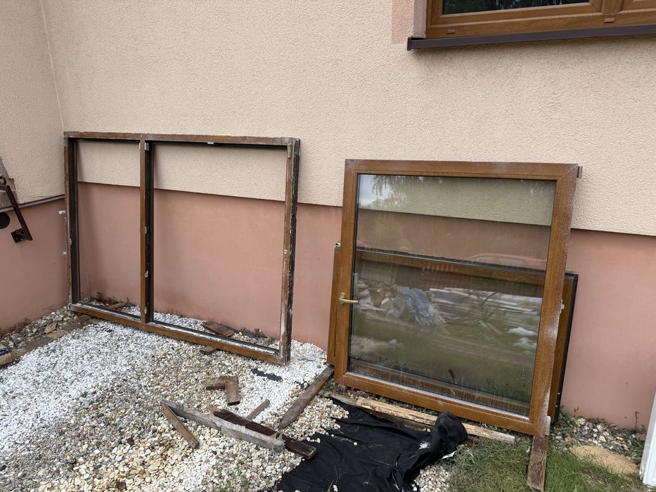 Okno 203x130cm dwuskrzydlowe