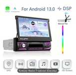 Radio 1din (Car Play, Android auto)