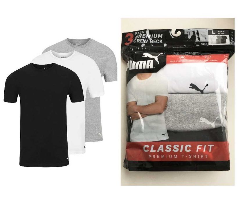 Набір : Футболки Puma. Оригінал. Нові. З США