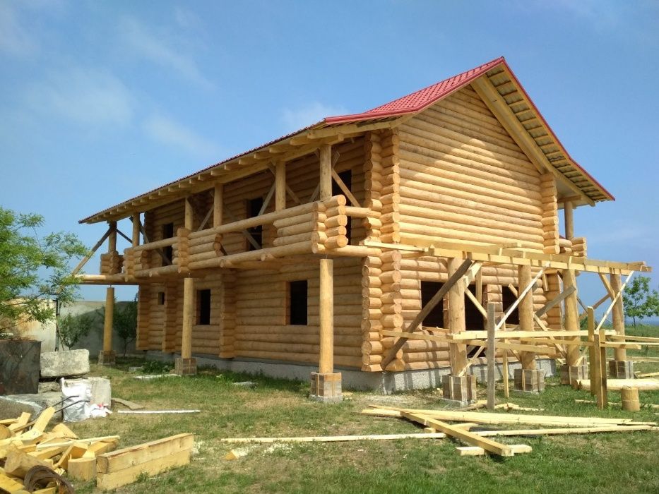 Строительство срубов деревянных домов и бань по Канадской технологии