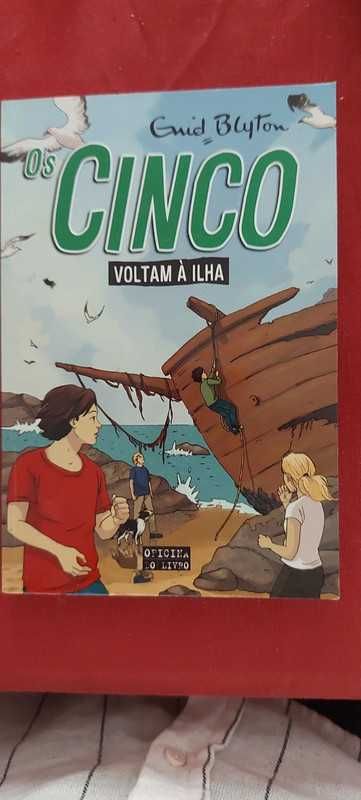 Livro Os cinco - voltam à ilha