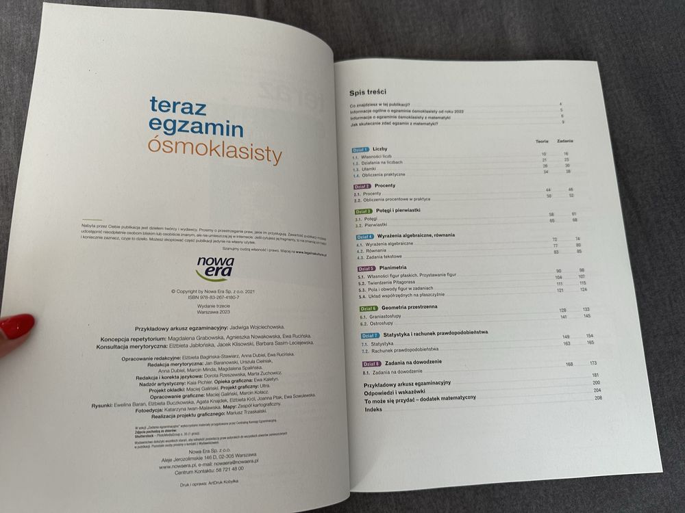 Repetytorium z matematyki egzamin ósmoklasisty