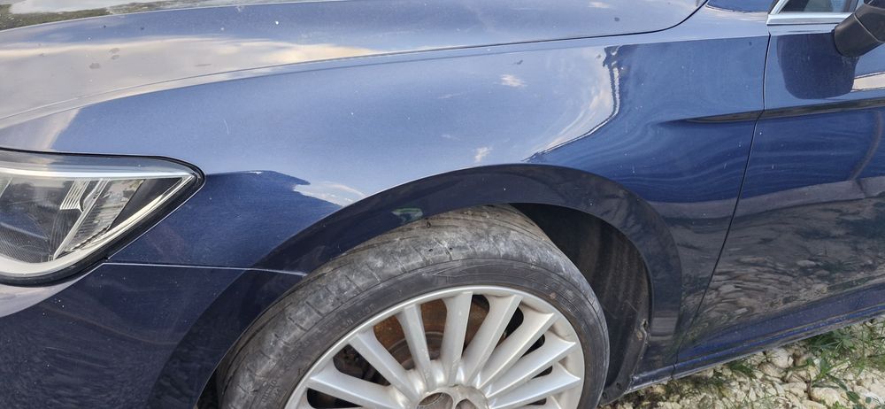 Бампер фари крила Пасат б8 LH5X європа