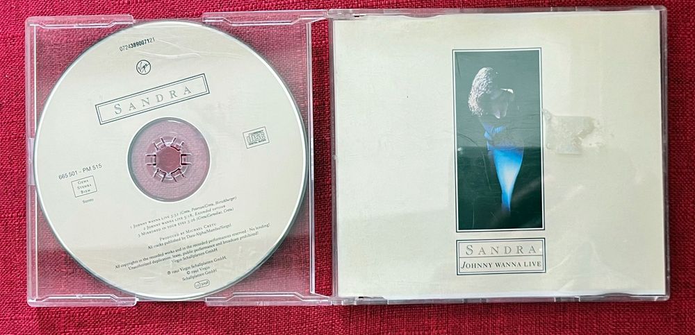Sandra Cd Single Varios