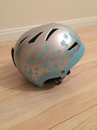 Super kask GIRO szaro-niebieski