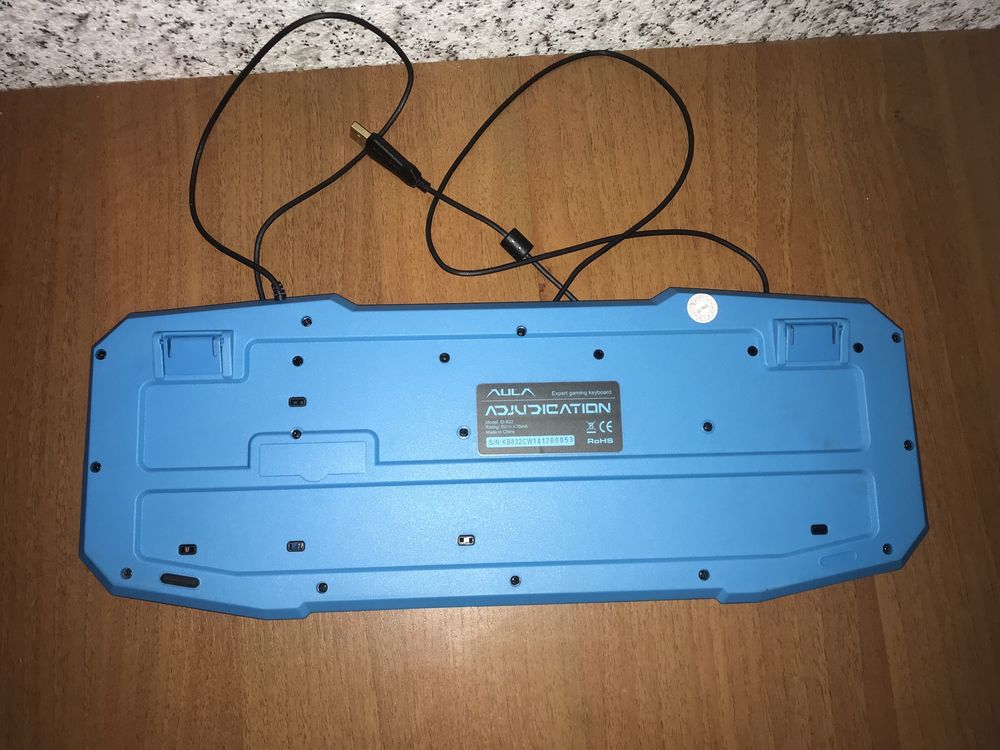 Клавіатура дротова Aula Adjudication USB