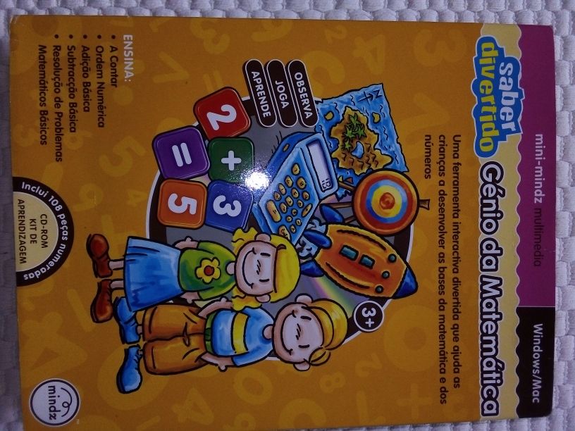 Jogo Criança interactivo+CD Génio Matemática