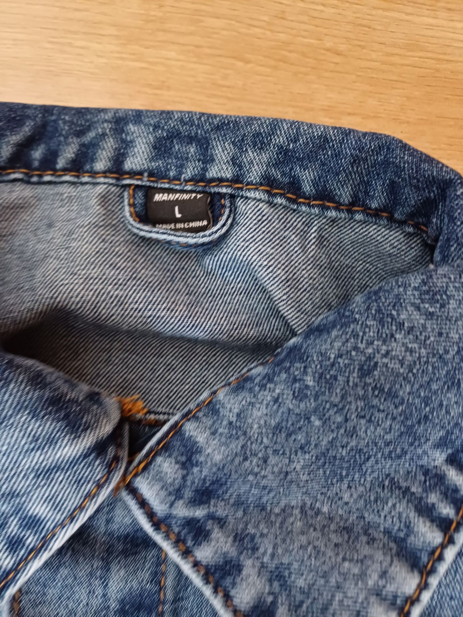 Nowa Kurta jeansowa męska L