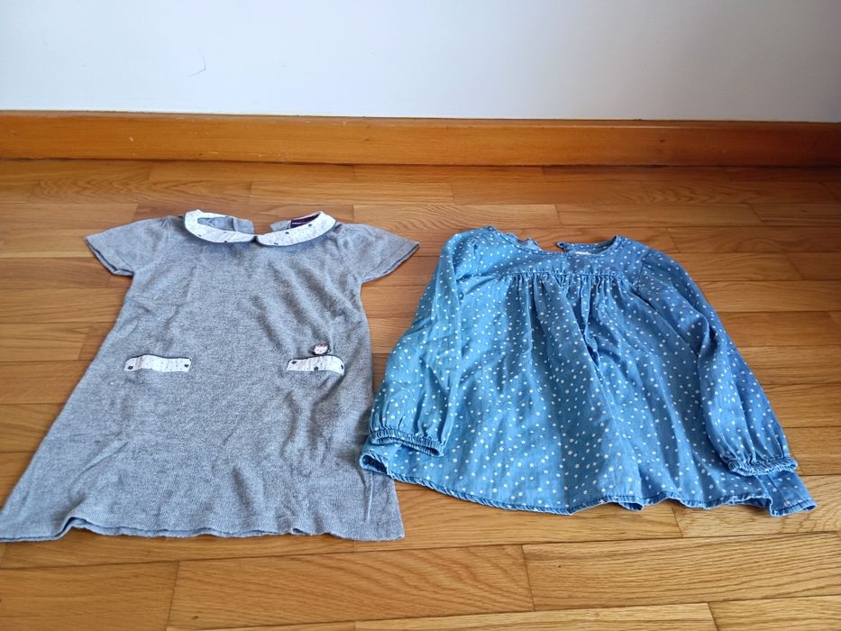 Lote de roupa de 14 peças de menina 24-36 meses