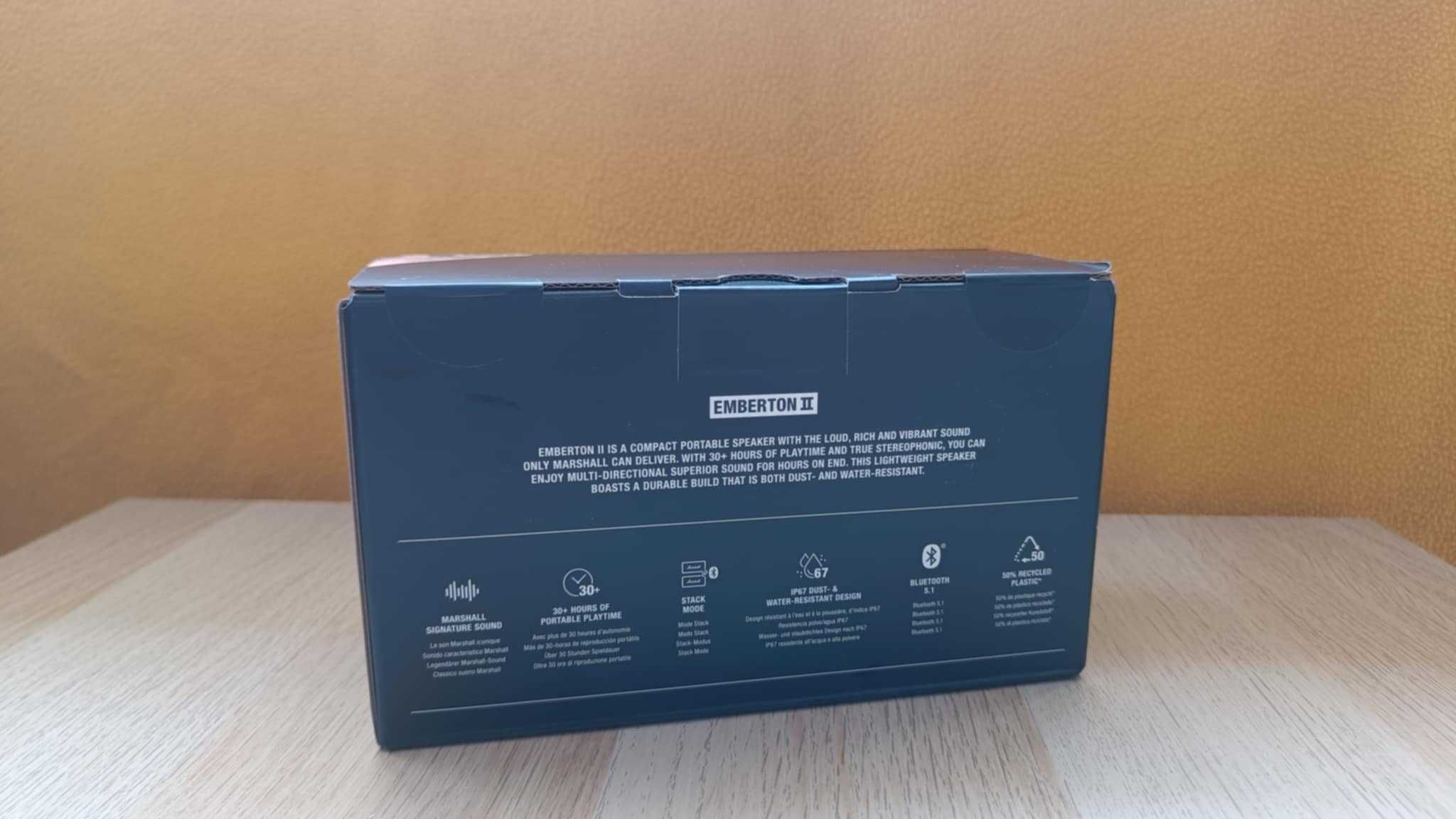 Marshall Emberton II - Głośnik bluetooth
