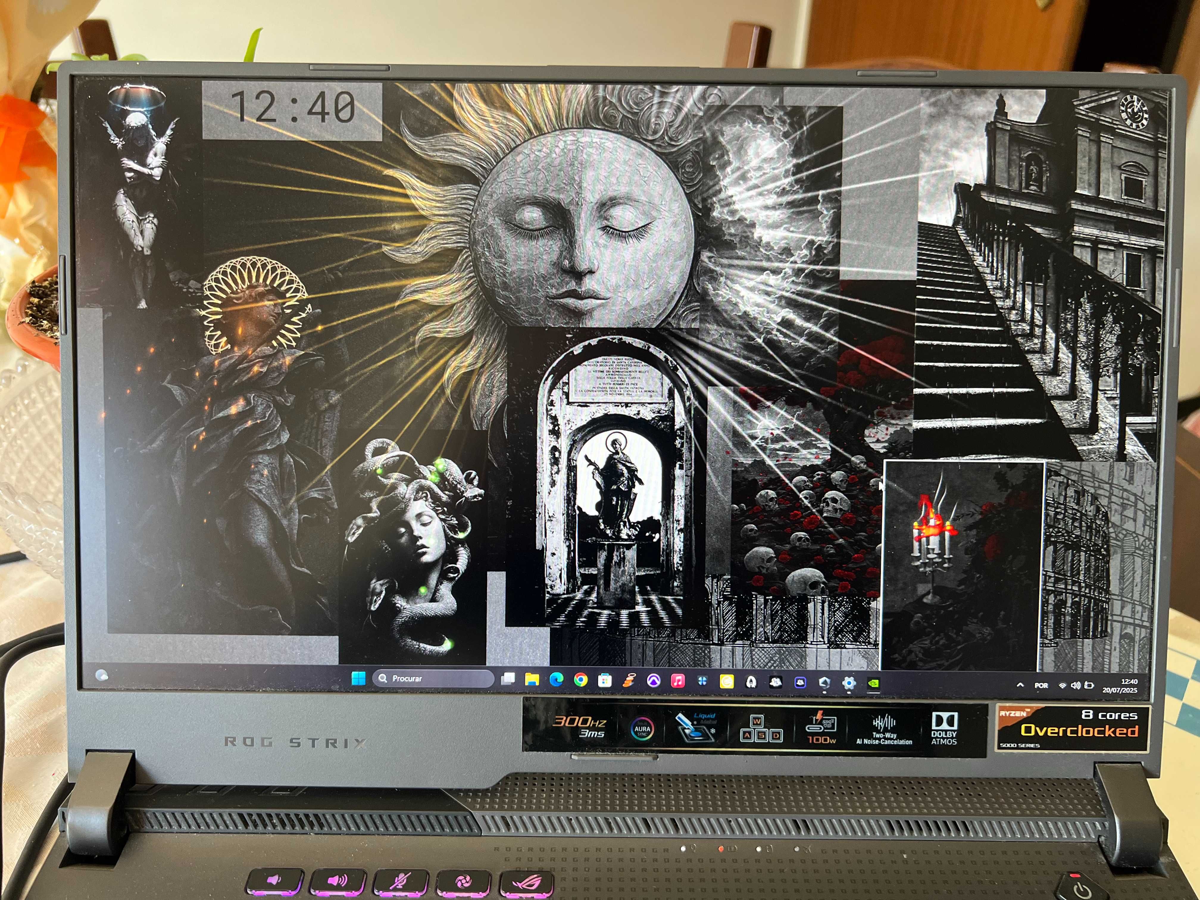 Asus ROG STRIX G15, Ryzen 9 5900HX, RTX 3070, 32Gb RAM