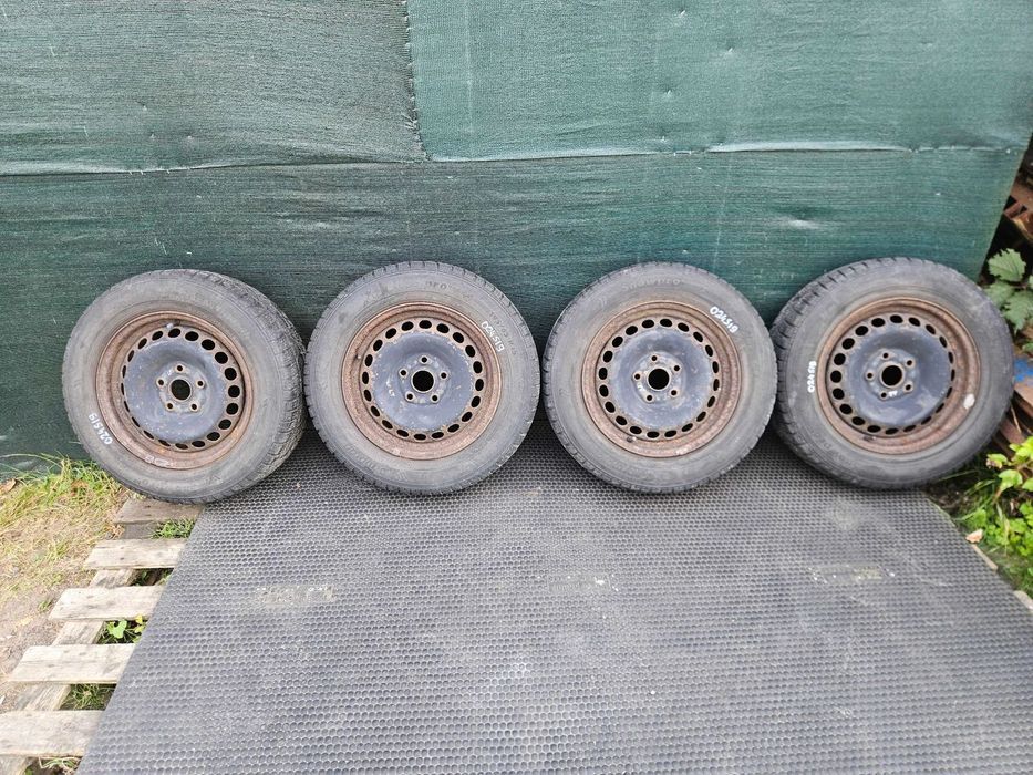 Felgi Stalowe Blaszak 5x112 6J ET45 R15 VW Passat B5 AUDI Skoda Seat Opony Zimowe