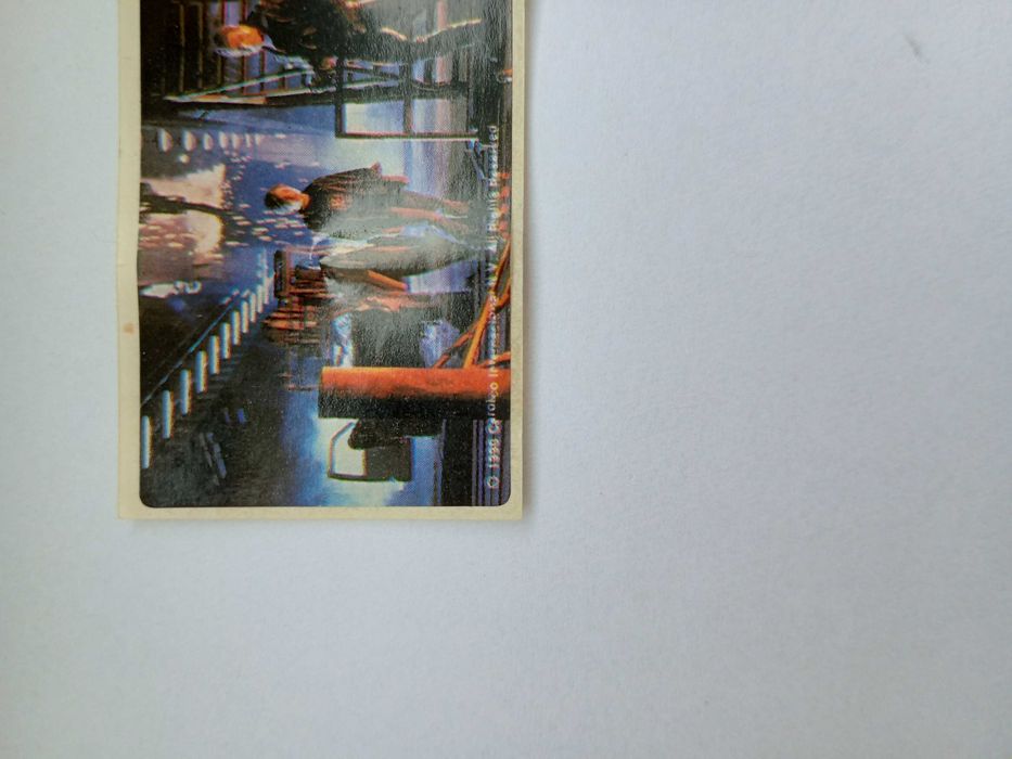 Naklejki z gumy do żucia Terminator 1990rok PRL ZESTAW 2szt Nr3 i Nr41