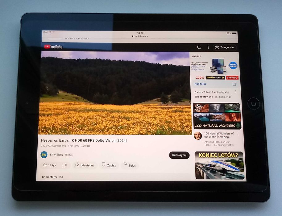 Tablet Apple iPad 4 - A1458 16 GB 9.7" stan BDB.