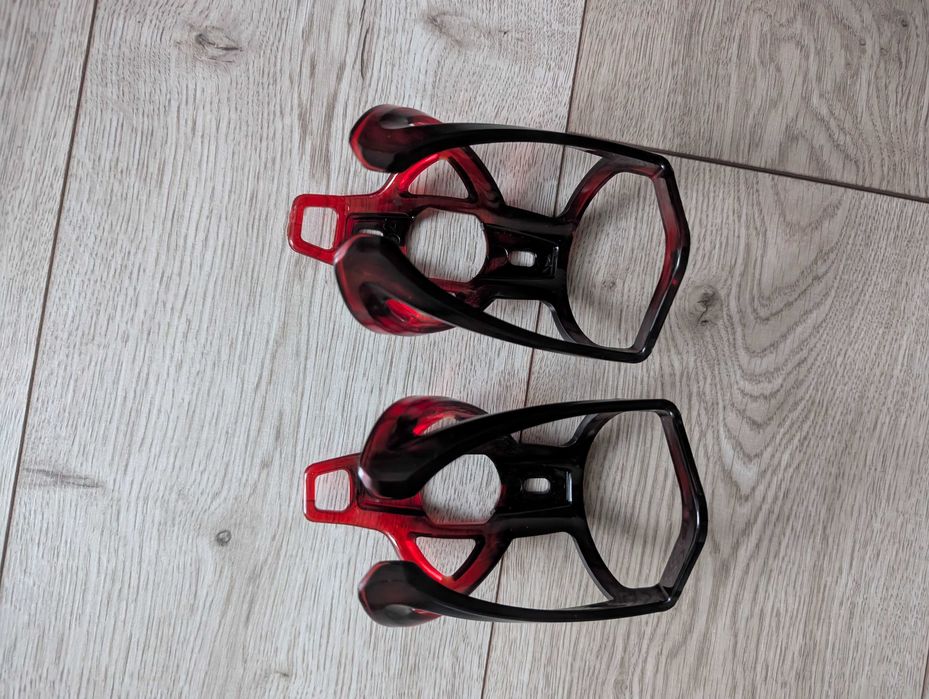 2 x koszyki na bidon czerwone nowe!