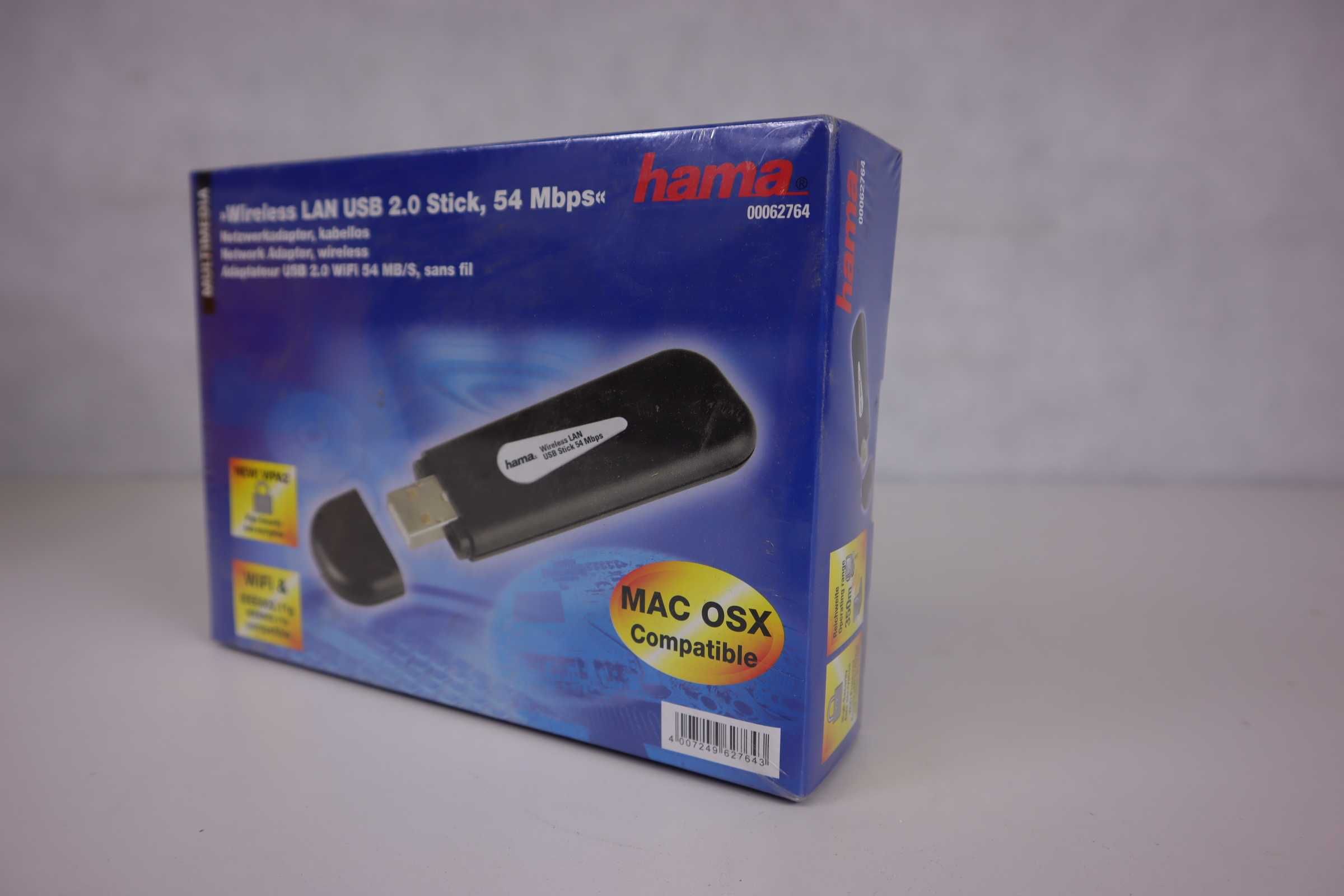 Adapter sieciowy hama Lan USB 2.0